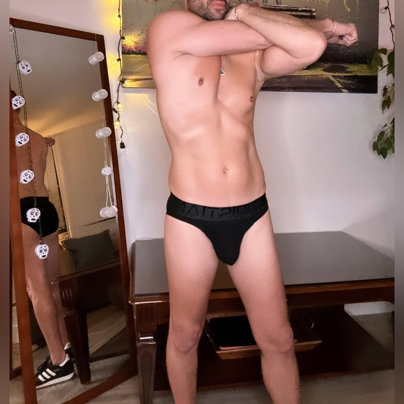 SOLD Andrew Christian | Black Mesh Boxer Briefs (Small) - Picture 13 of 16
